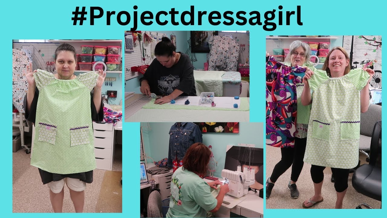 I Recruited April & Sherry for Project Dress A Girl!