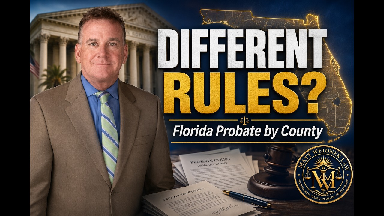Florida Probate Rules by County Explained (2026) &mdash; Why Every Florida Court Works Differently
