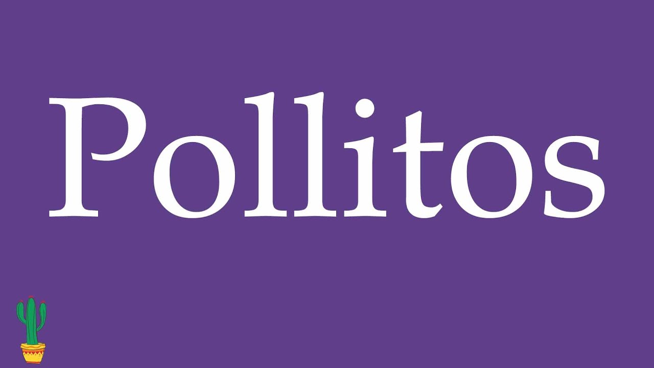 How to Pronounce ''Pollitos'' (Chicks) Correctly in Spanish 🇲🇽