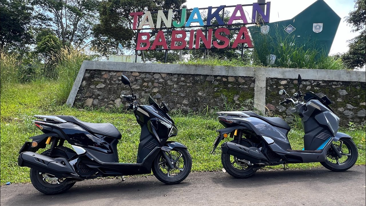 Test tanjakan babinsa, boncengan 200KG lebih wmoto letbe island...kuat ngak???