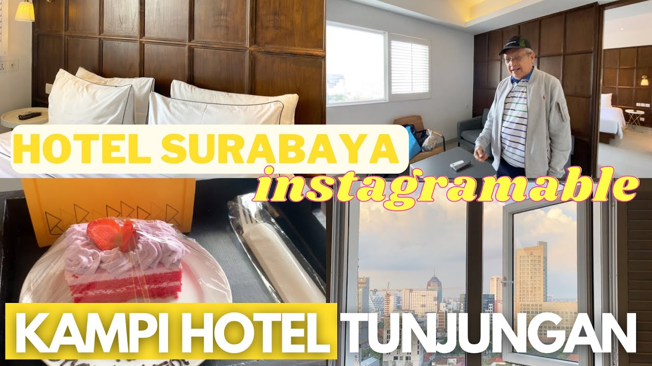 KAMPI HOTEL SURABAYA CHAMPS SUITE ROOM DAPET AFTERNOON TEA | HOTEL KEKINIAN DI PUSAT KOTA