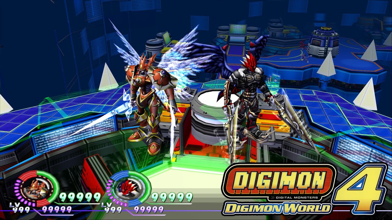Gallantmon CM and Beelzemon X | Digimon World 4 HD - Showcase