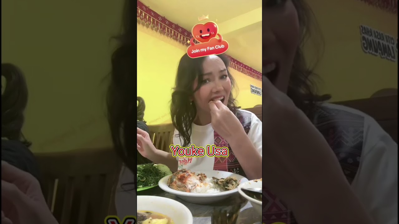 Jadi Ngiler Lihat Bunda Corla Makan ikan Baung di lampung 