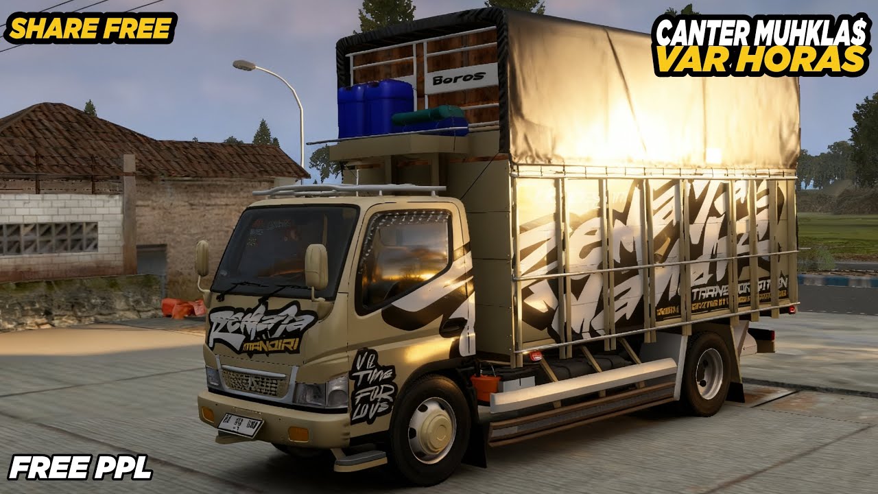 SHARE❗ LIVERY CANTER MUHKLAS PE'O VAR HORAS FREE PPL