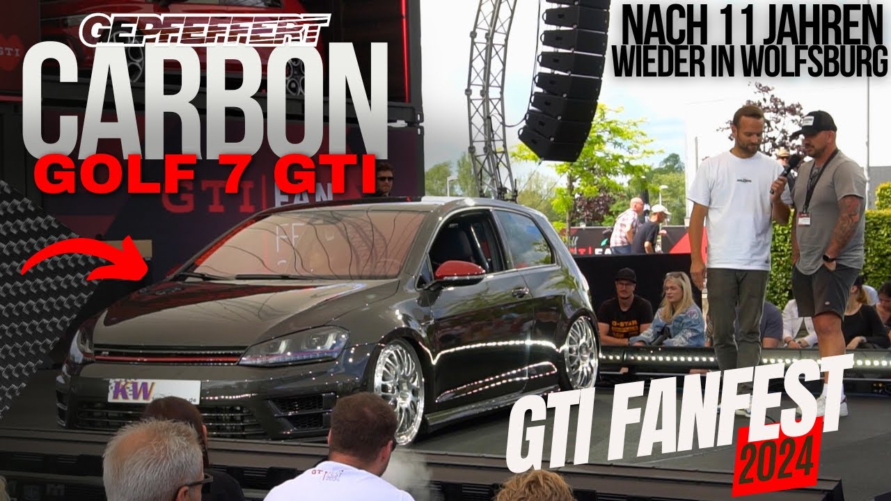 Die Geschichte vom CARBON GOLF 7 GTI nach 11 Jahren mit @PhilippKaess  auf dem GTI FANFEST 2024