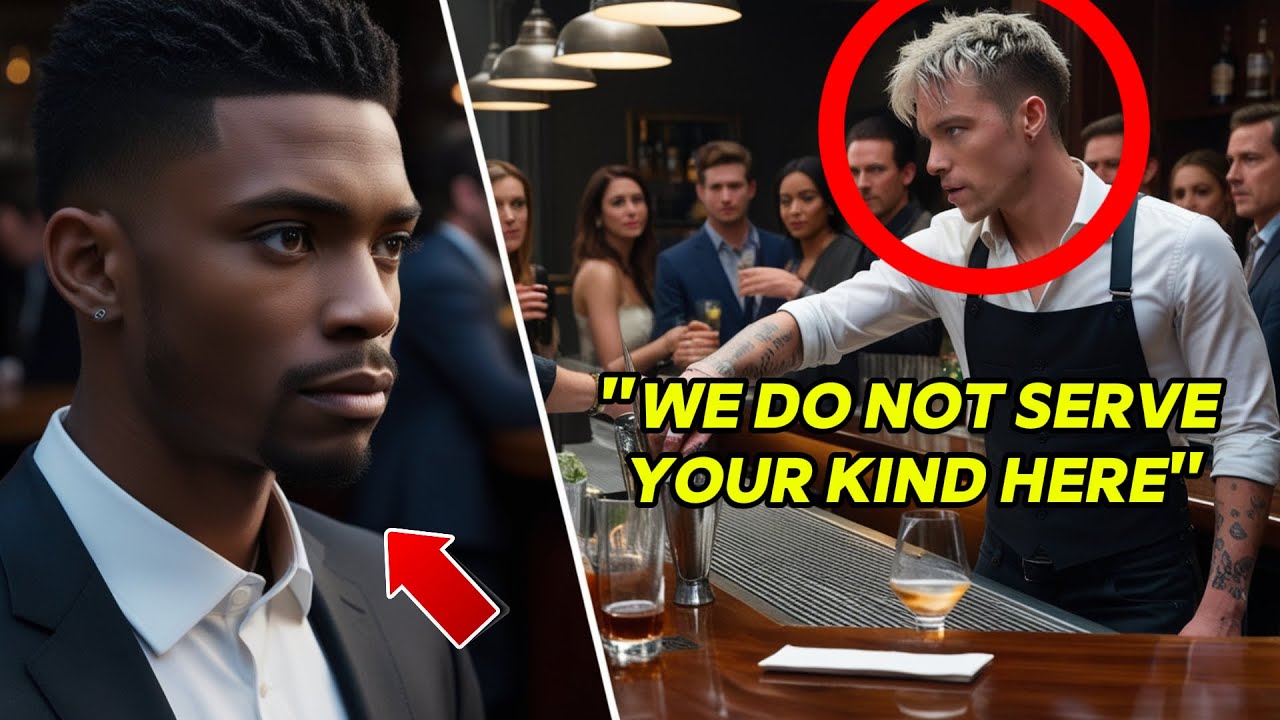 WHITE Bartender IGNORES BLACK CUSTOMER, Turns Out He's the OWNER'S SON!