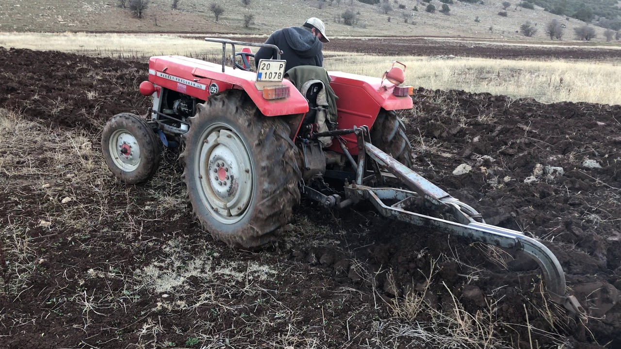 135 massey tarla sürme