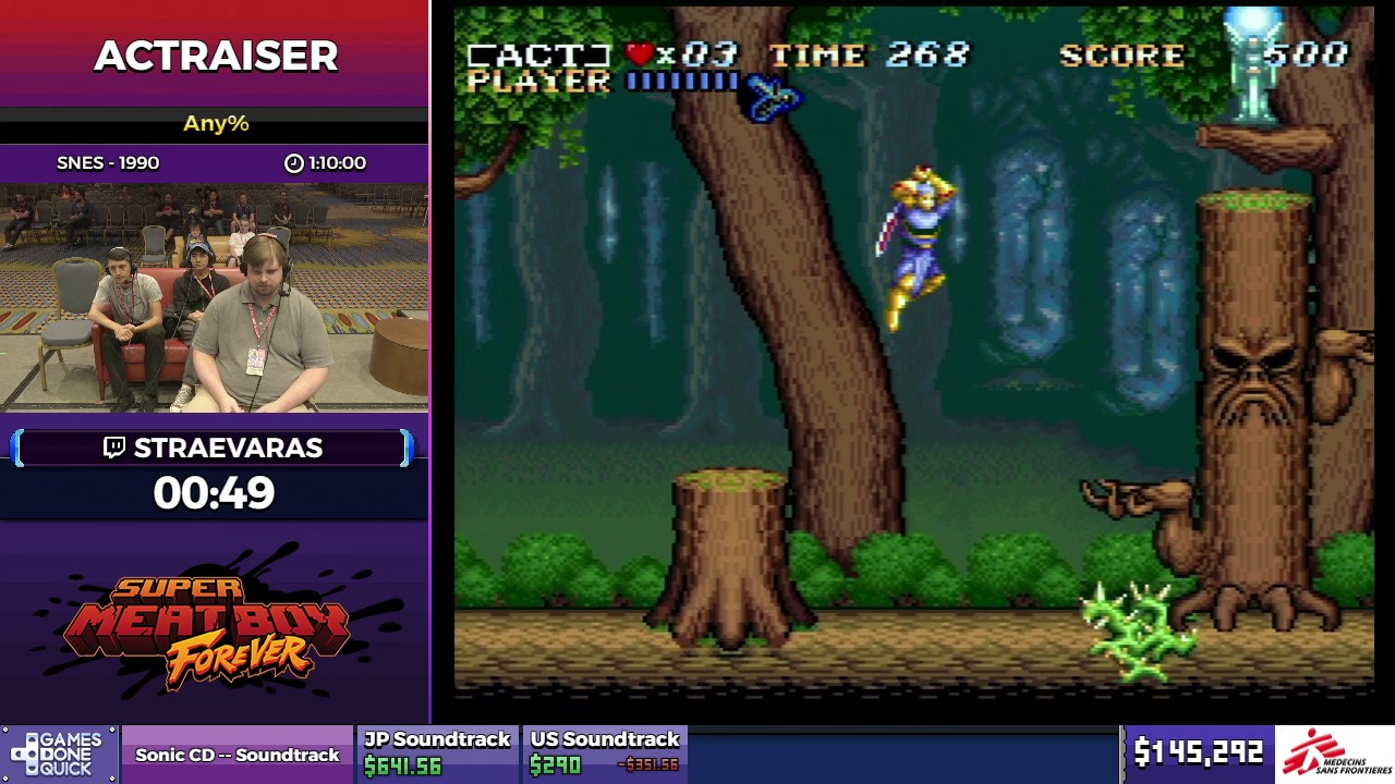 Actraiser by Straevaras in 1:01:12 - SGDQ2017 - Part 16