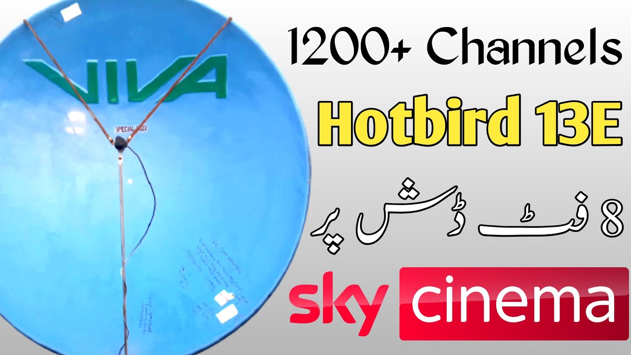 Hotbird 13E Dish Settings Pakistan Urdu/Hindi