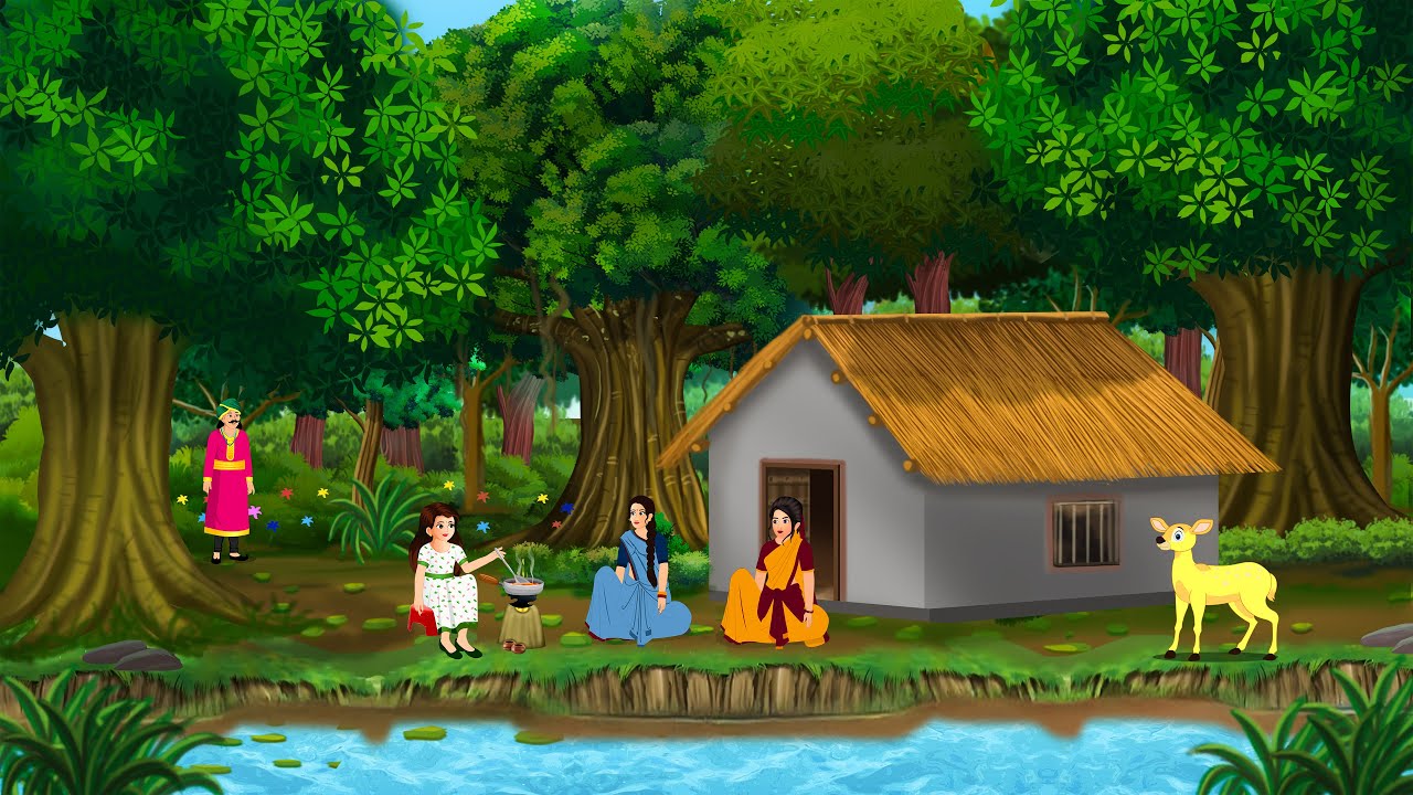 दो सौतेली माँ की अनाथ बेटी  | Hindi Story | Hindi Kahaniya | Moral Stories | cartoon story