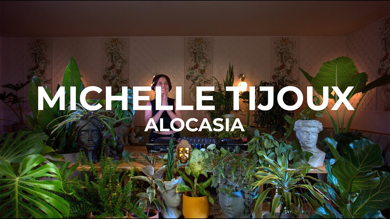 Minimal rhythms with plants by Michelle Tijoux Dj Set at Casa Sans - Alocasia TV Santiago