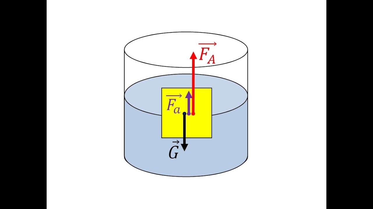 Legea lui Arhimede - Problemă rezolvată 1