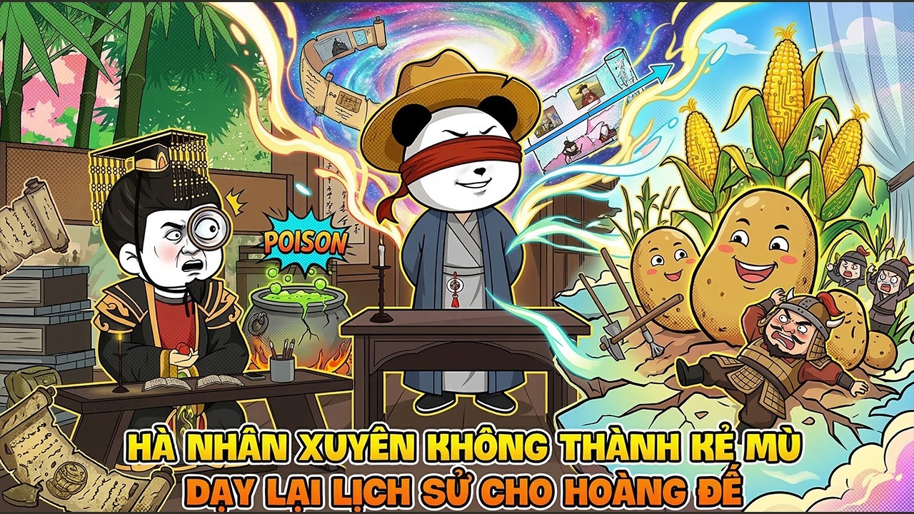Hà Nhân Xuyên Không Thành Kẻ Mù Dạy Lại Lịch Sử Cho Hoàng Đế