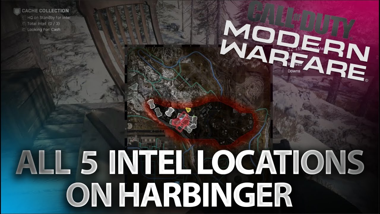 All 5 locations of hidden intel on operation Harbinger, spec ops modern warefare