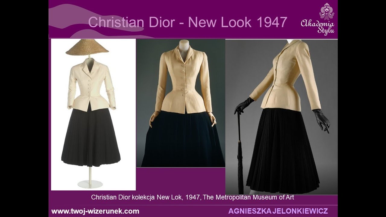 New Look Diora czyli kolekcja z 1947 roku