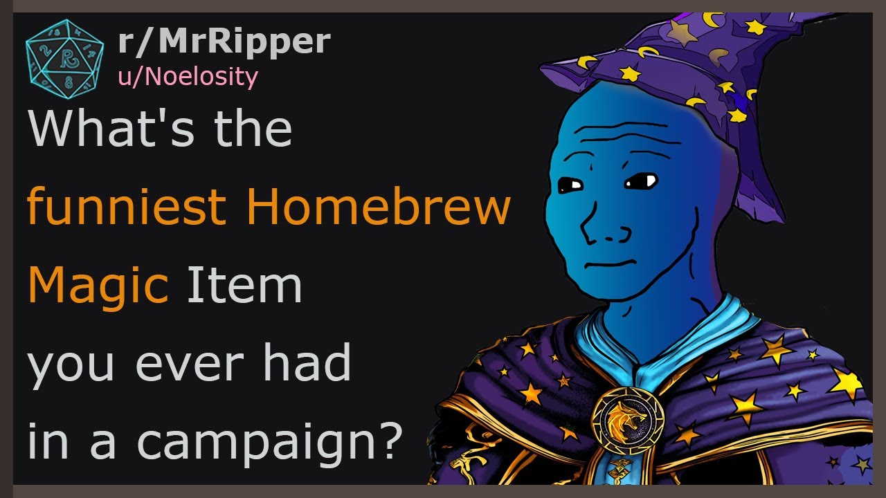 D&D Players,What's the funniest Homebrew Magic Item you ever had in a campaign?  #dnd