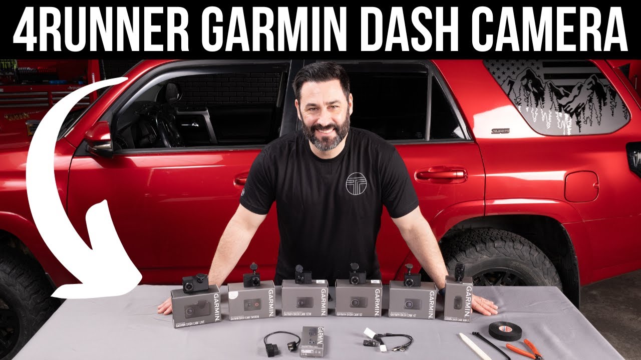 Toyota 4Runner Garmin Dash Camera Plug & Play Kits w/ Constant Power Solution