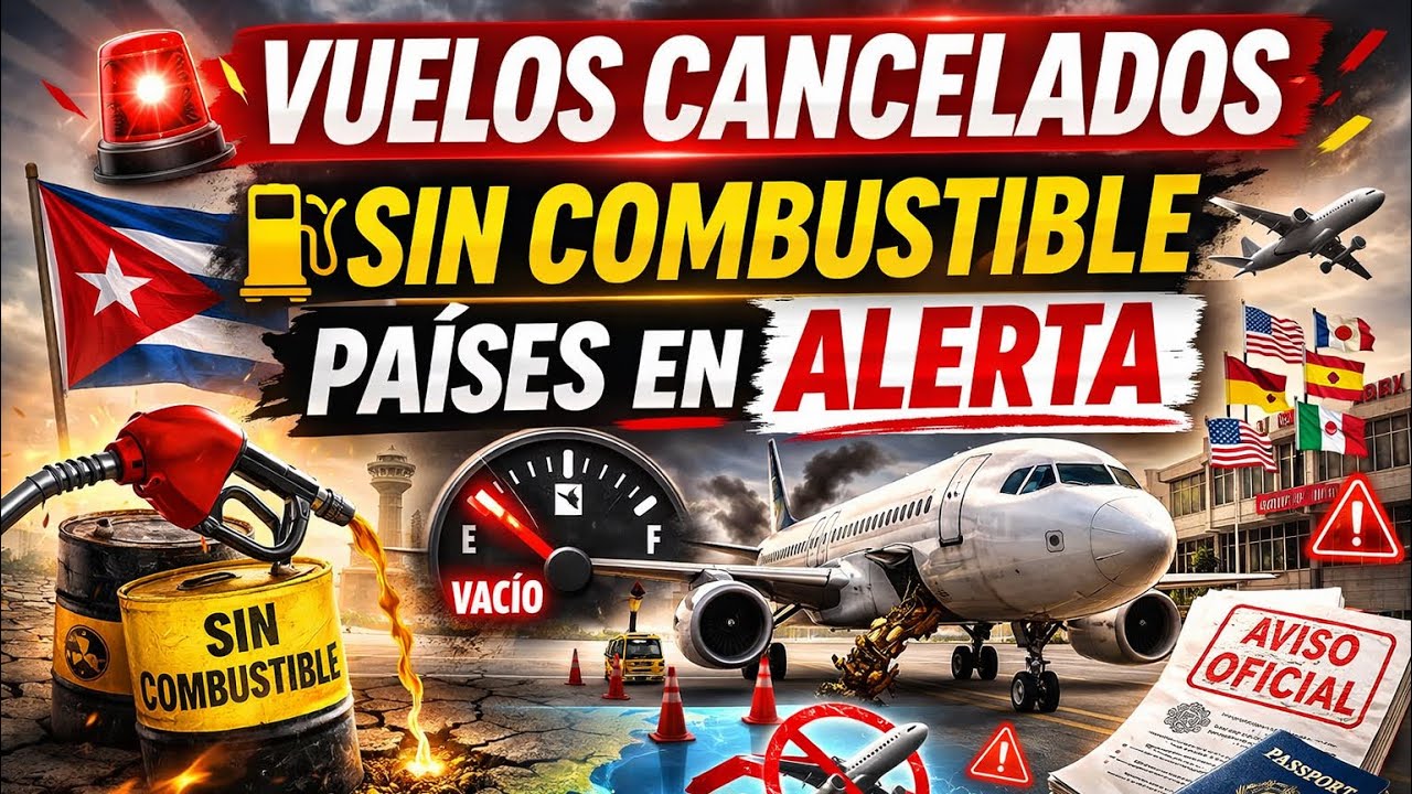 🔥 CUBA EN ALERTA: Vuelos Suspendidos y Embajadas Emiten Avisos Oficiales