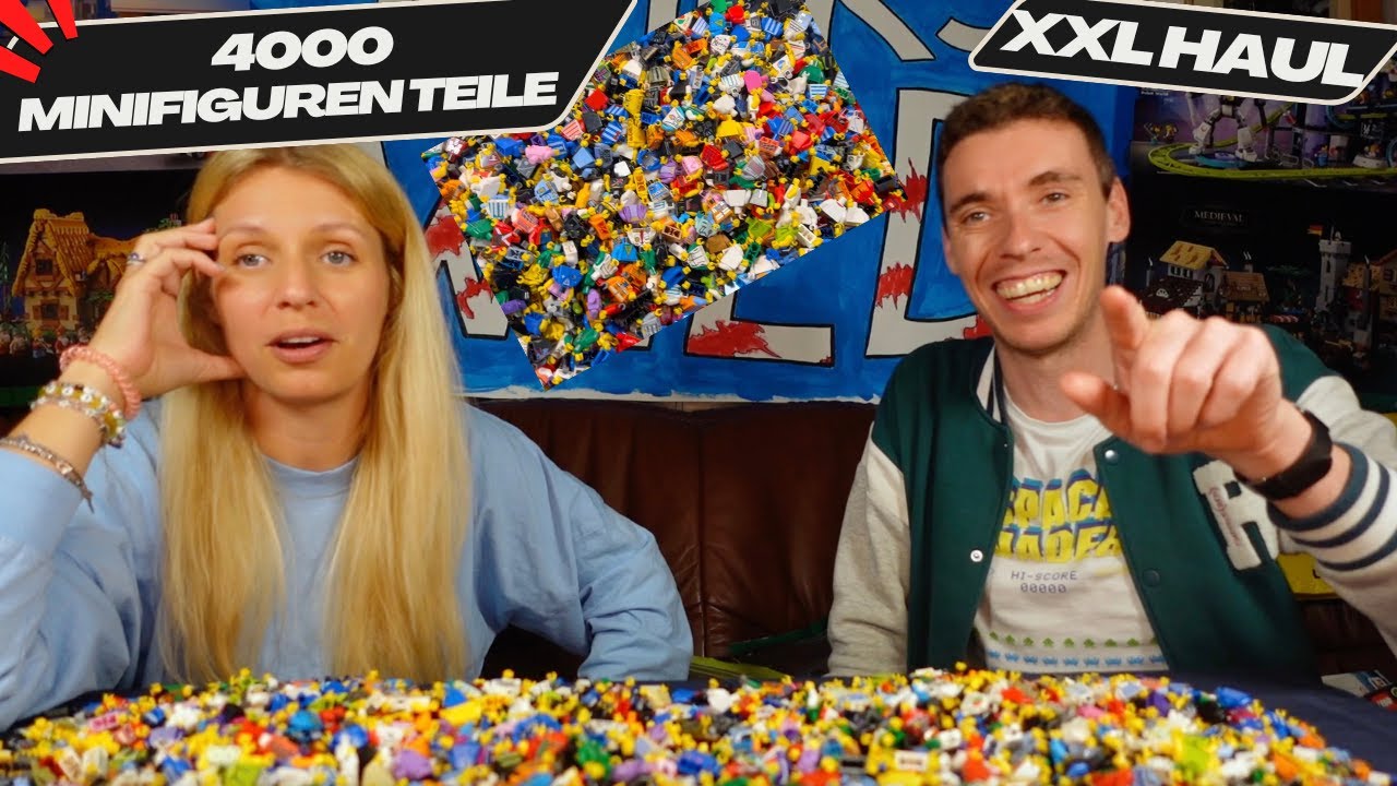 4000 Minifiguren Teile für Rita's Geburtstag