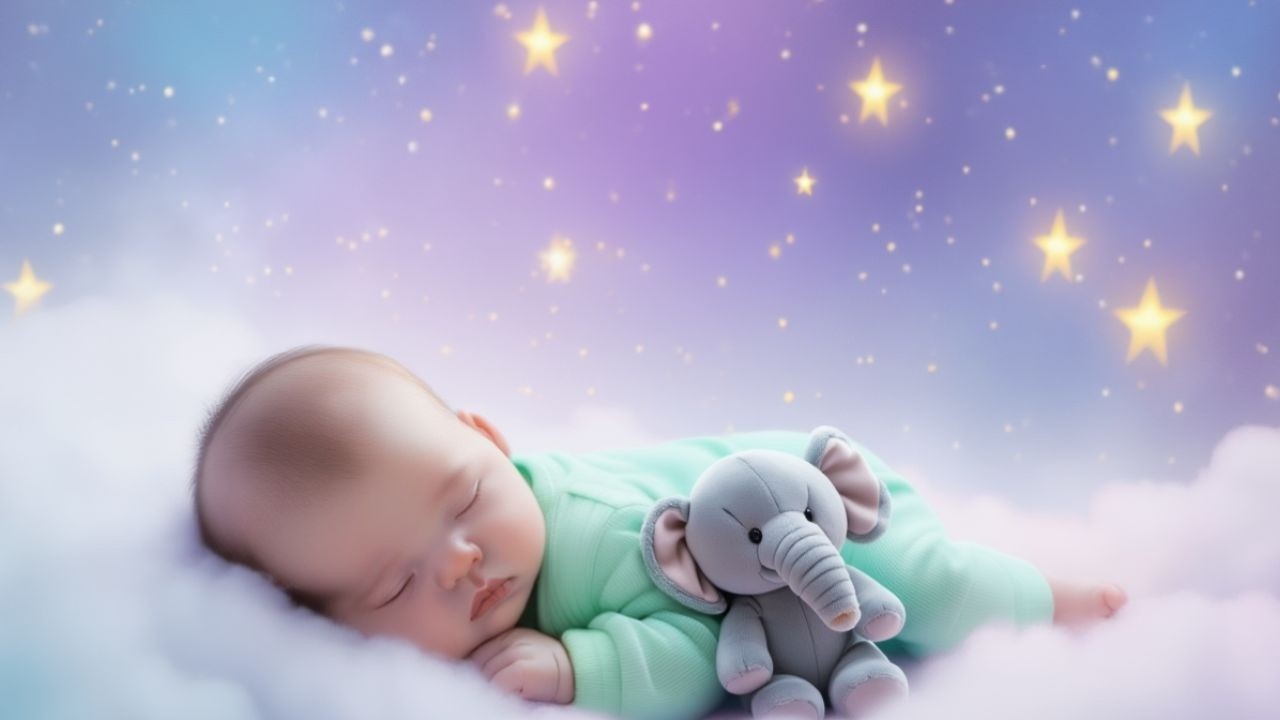 Sleep Lullaby 🌙 Baby Sleep Music 💤 Mozart & Brahms | Calming Music For Sweet Restful Sleep