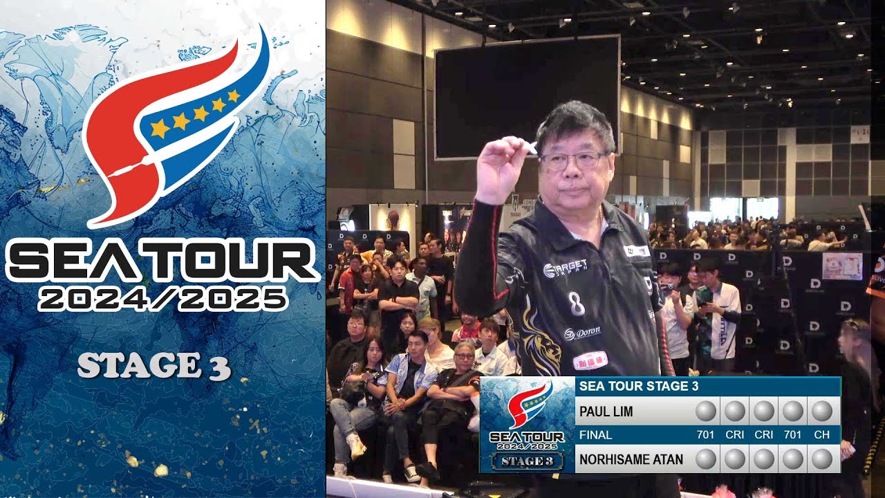 SEA TOUR 2024/2025 STAGE 3 Final Match - Paul Lim vs Norhisame Atan