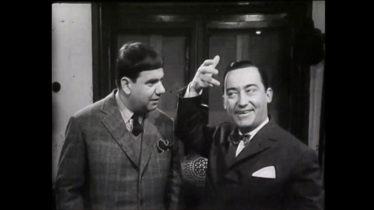Ο Γιάννης Γκιωνάκης και ο Νίκος Ρίζος σε σκετς των Σακελλάριου-Γιαννακόπουλου, 1962