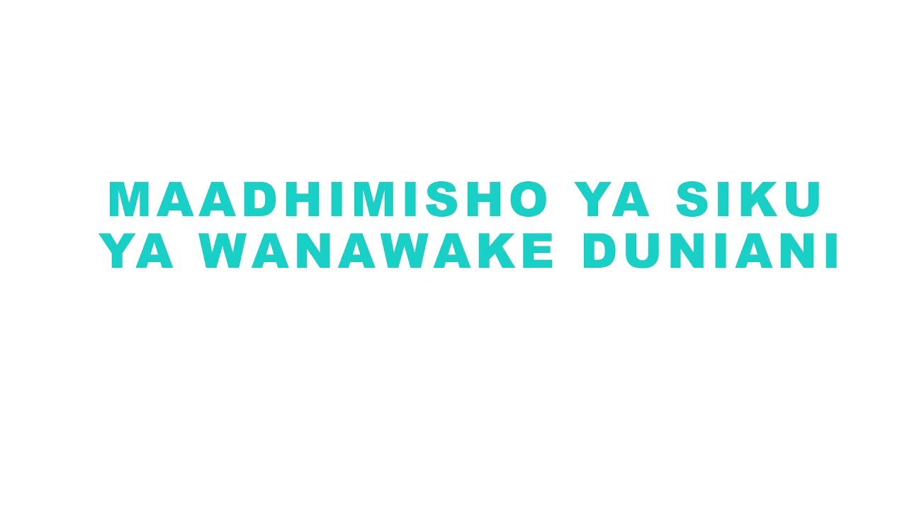 MAADHIMISHO YA SIKU YA WANAWAKE DUNIANI,MKOANI GEITA