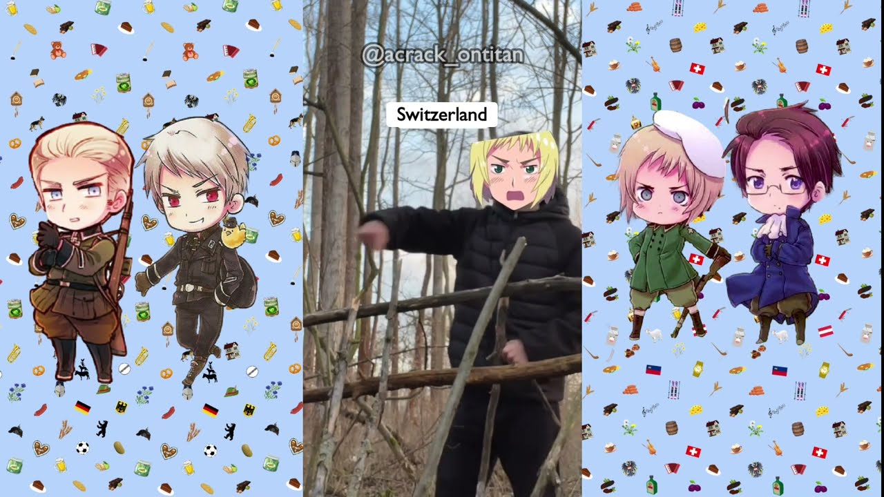 Switzerland stays neutral | Hetalia | acrack_ontitan