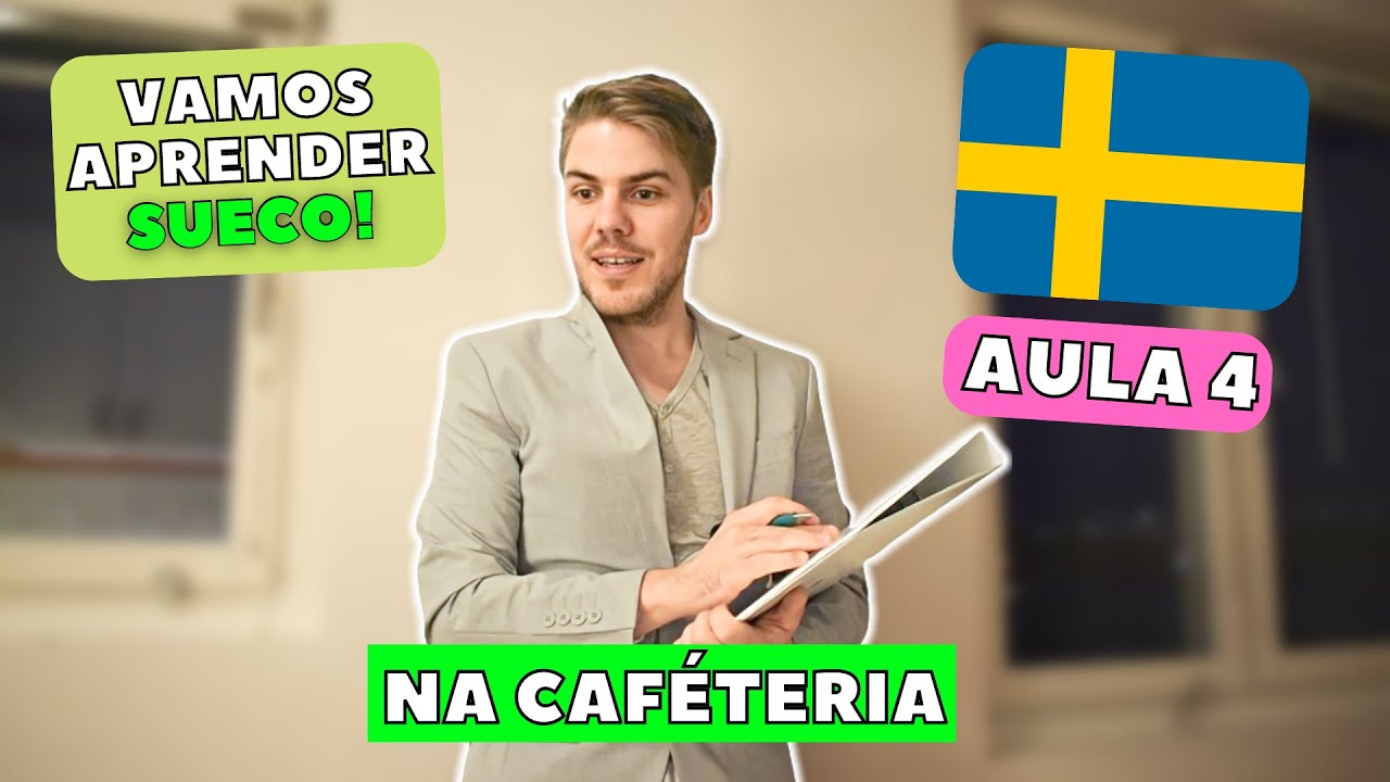 Vamos aprender Sueco! 4 Aula - Dois Amigos Na Caféteria