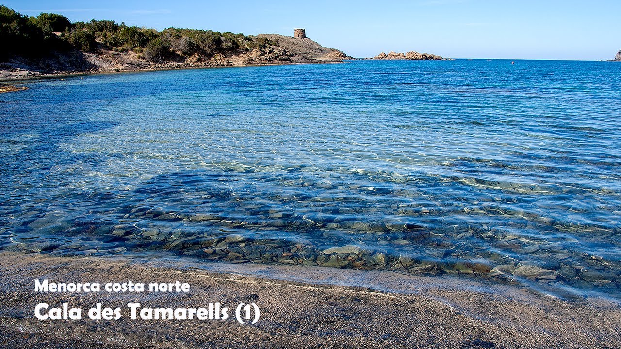 Menorca costa norte  Cala des Tamarells 1 (Tamarells del sud)