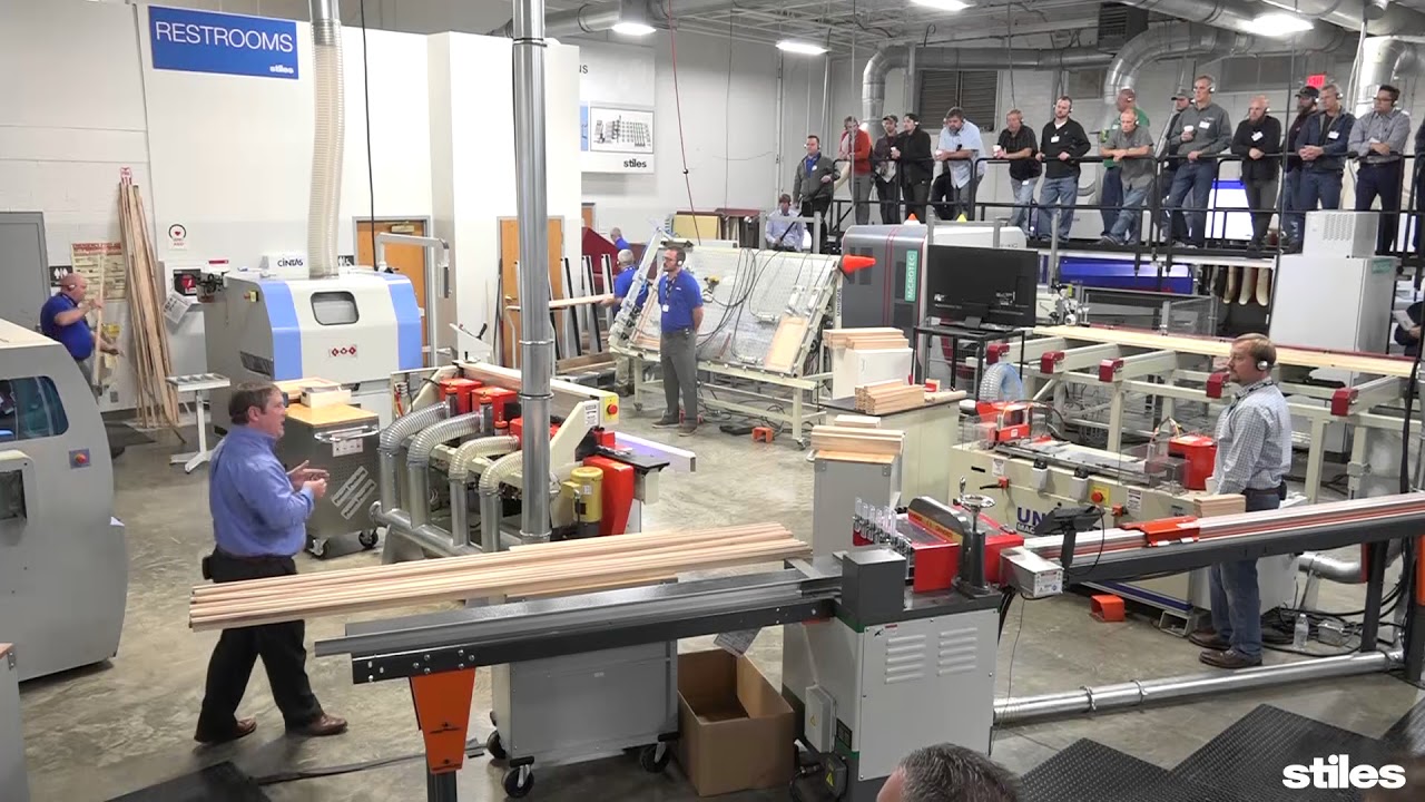 Kitchen Cabinet Door Cell Demonstration | Stiles Manufacturing Solutions Seminar