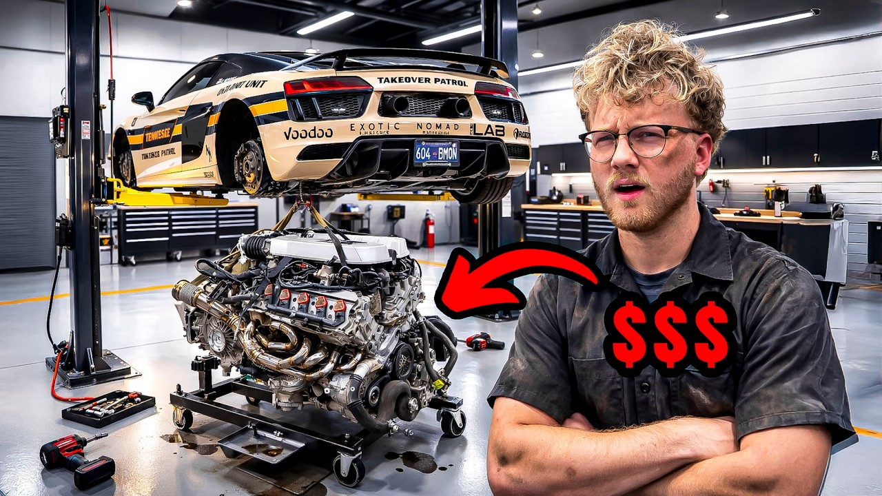 THIS Is Why We Had To REMOVE My R8's Engine... *115,000 MILES?!*