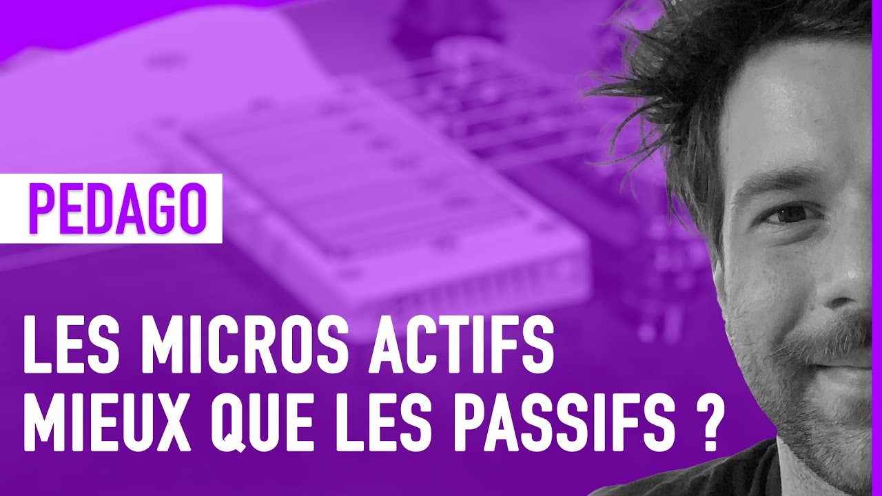 Micro de guitare passif ou actif : qui est le meilleur ?