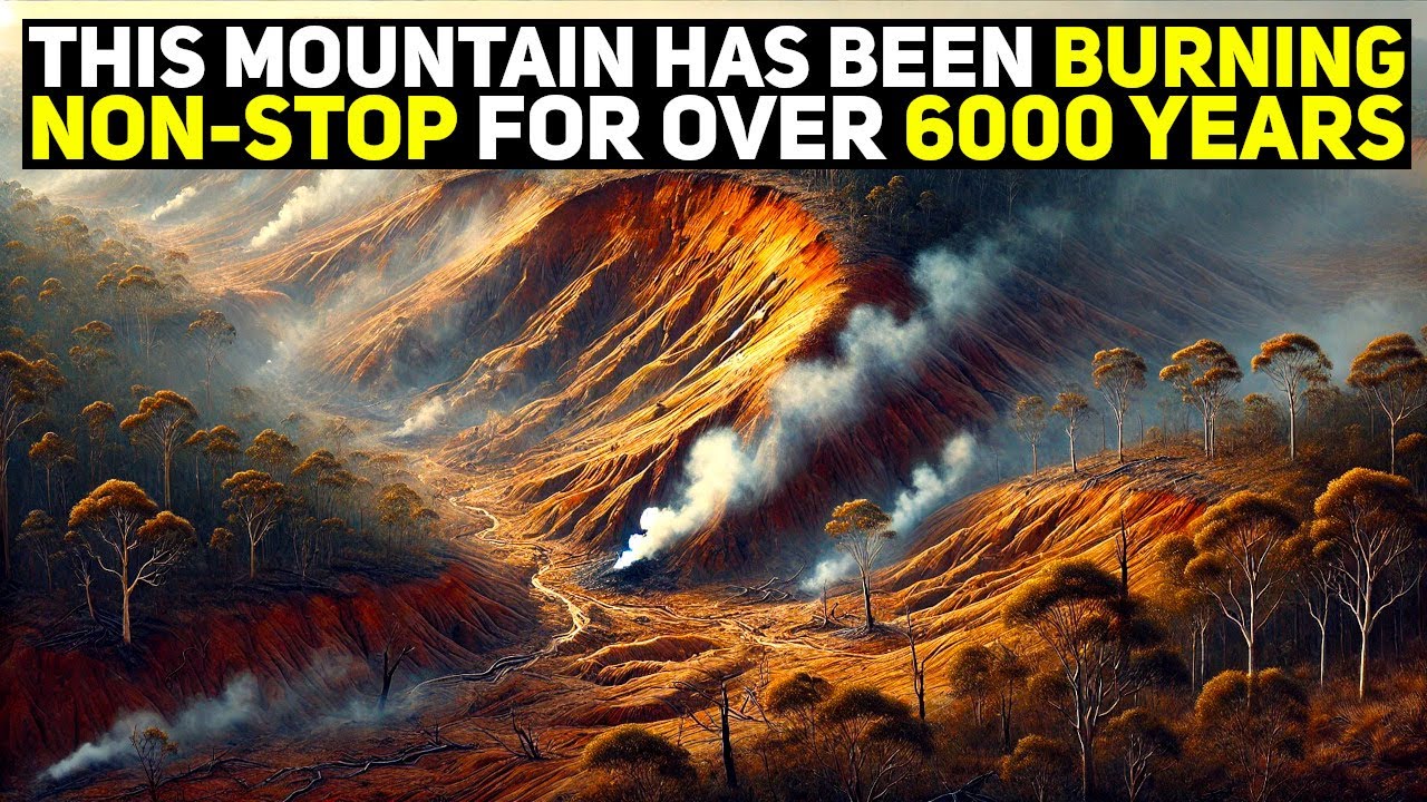 This Mountain Has Been Burning For Over 6000 Years
