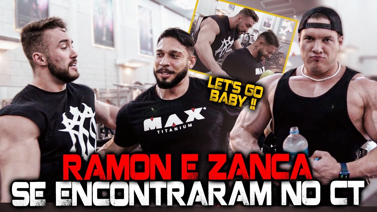 RAMON E ZANCA SE ENCONTRARAM NO CT - QUANDO VÃO TREINAR JUNTOS ???