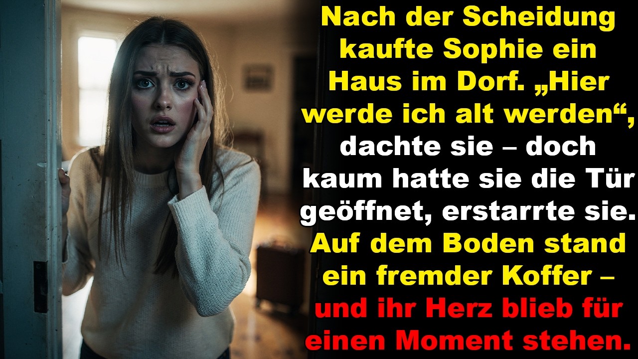 Nach der Scheidung zieht Sophie ins Dorf – doch ihr Haus verbirgt ein schreckliches Geheimnis.