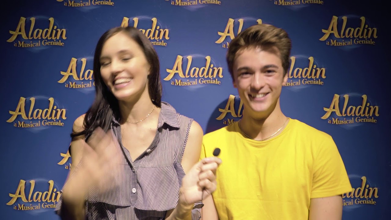 Intervista a Leonardo Cecchi ed Emanuela Rei -  Aladin Il Musical Geniale