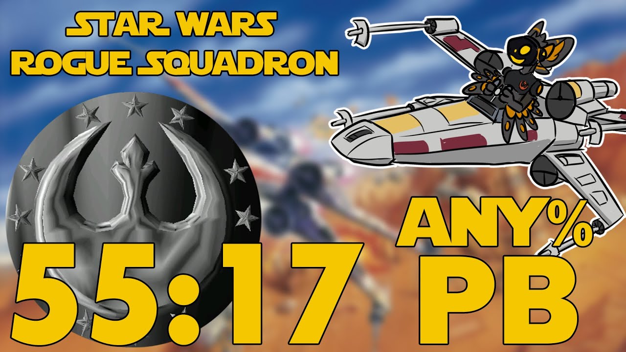 Star Wars: Rogue Squadron 3D | Any% PB Speedrun | 55:17