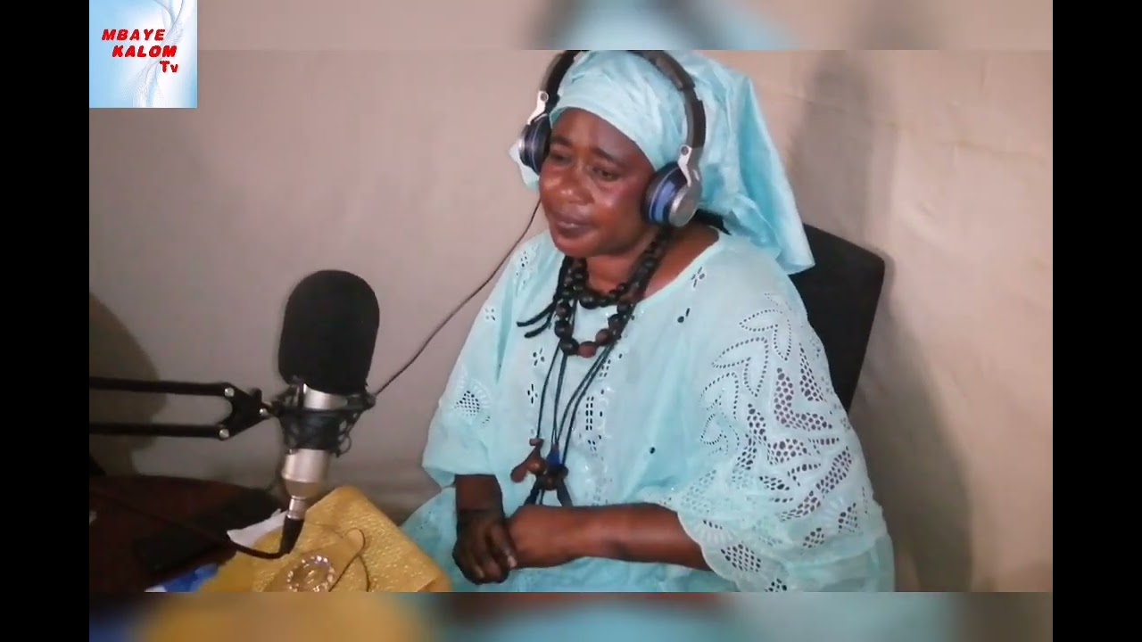 groupe Khady ngom Gandiaye invité Khady séne Gandiaye émmission sangalane mardi 24 mai 2022