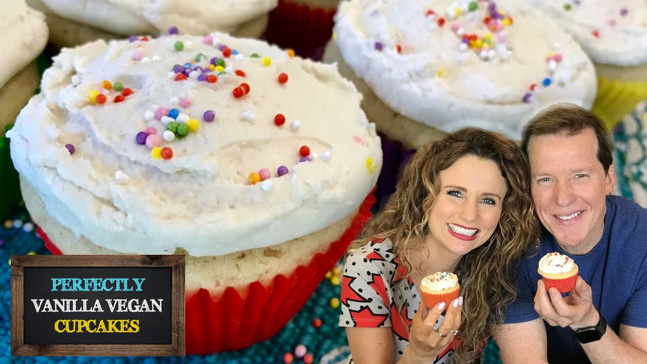 How to Make Perfectly Vanilla Vegan Cupcakes!