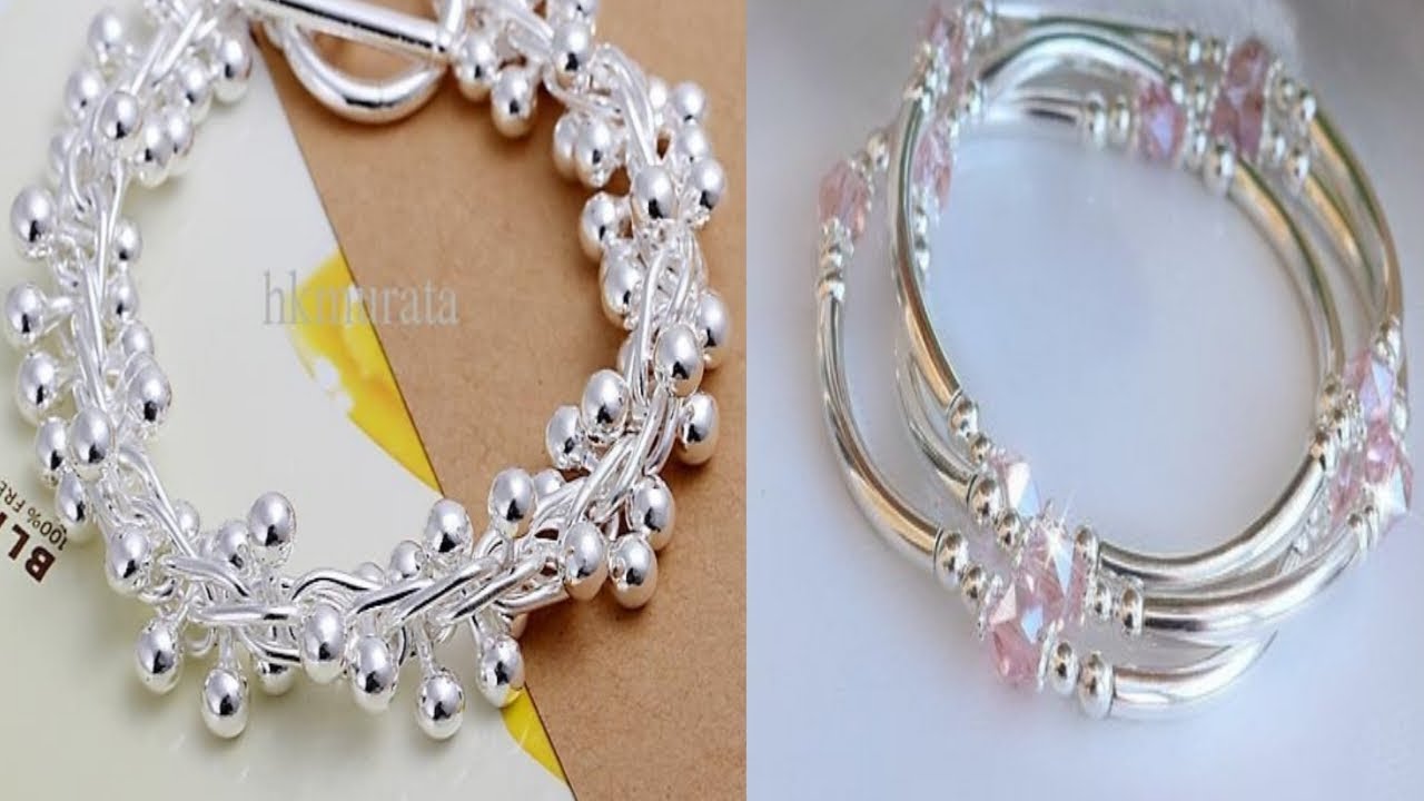 Silver Payal designs/beautiful silver anklets designs/Silver bridal payal