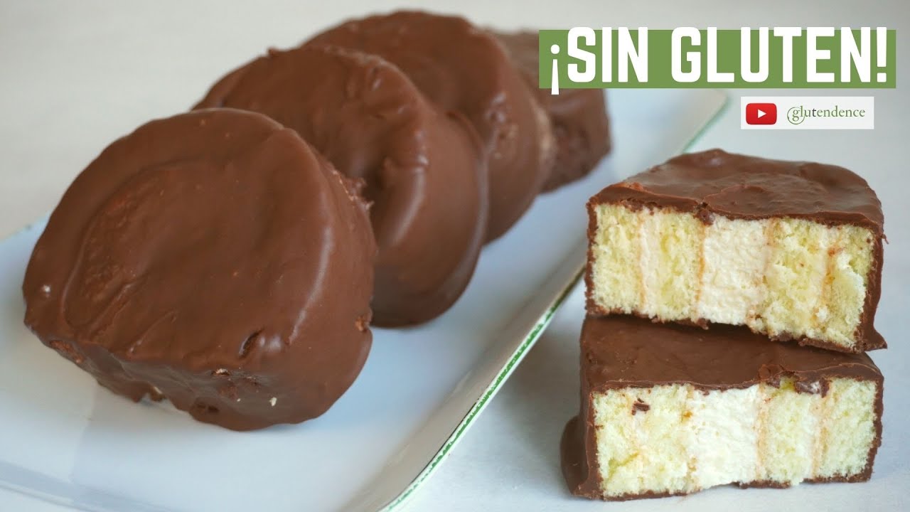 PHOSKITOS SIN GLUTEN (Brazo o pionono sin gluten cubierto de chocolate)