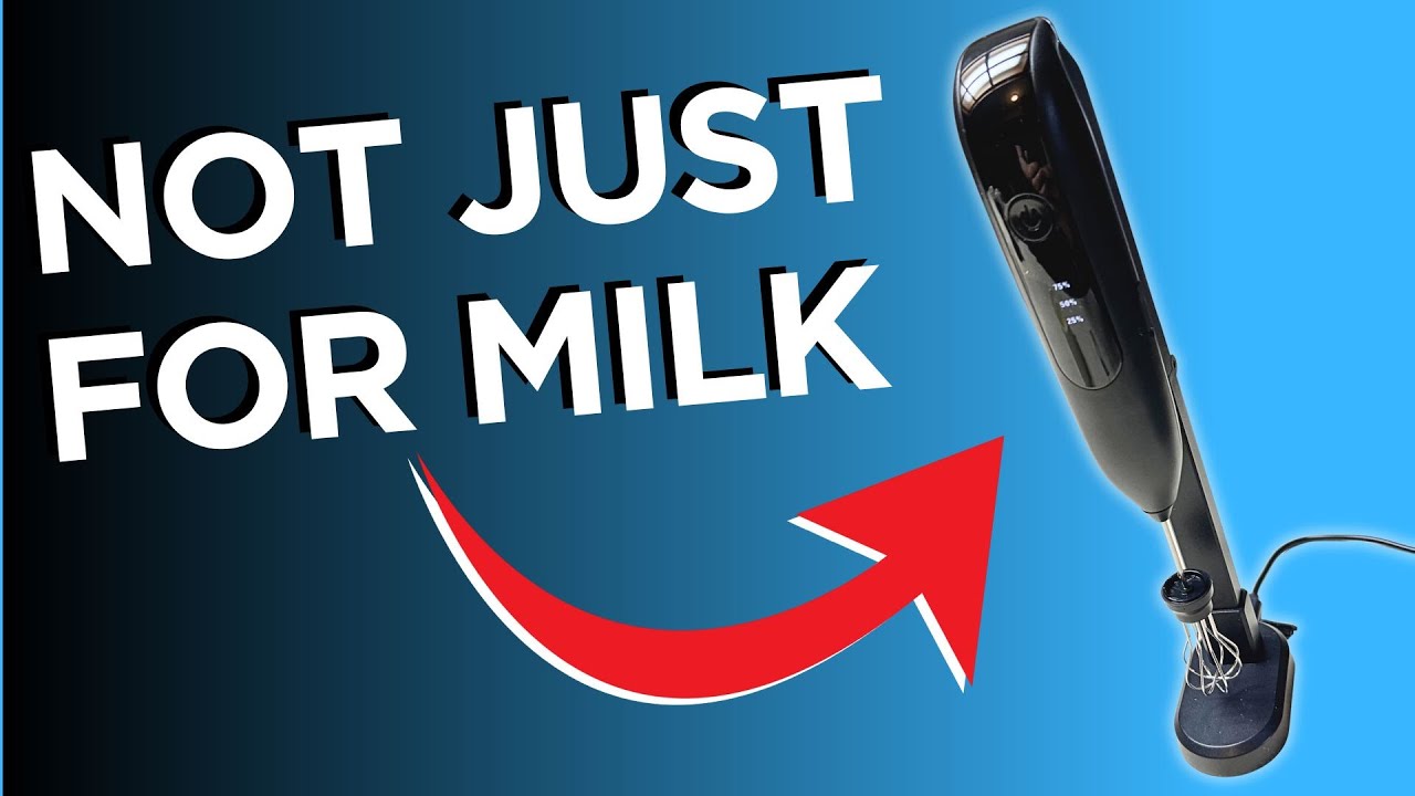 Dynooper Electric Milk Frother Use Case
