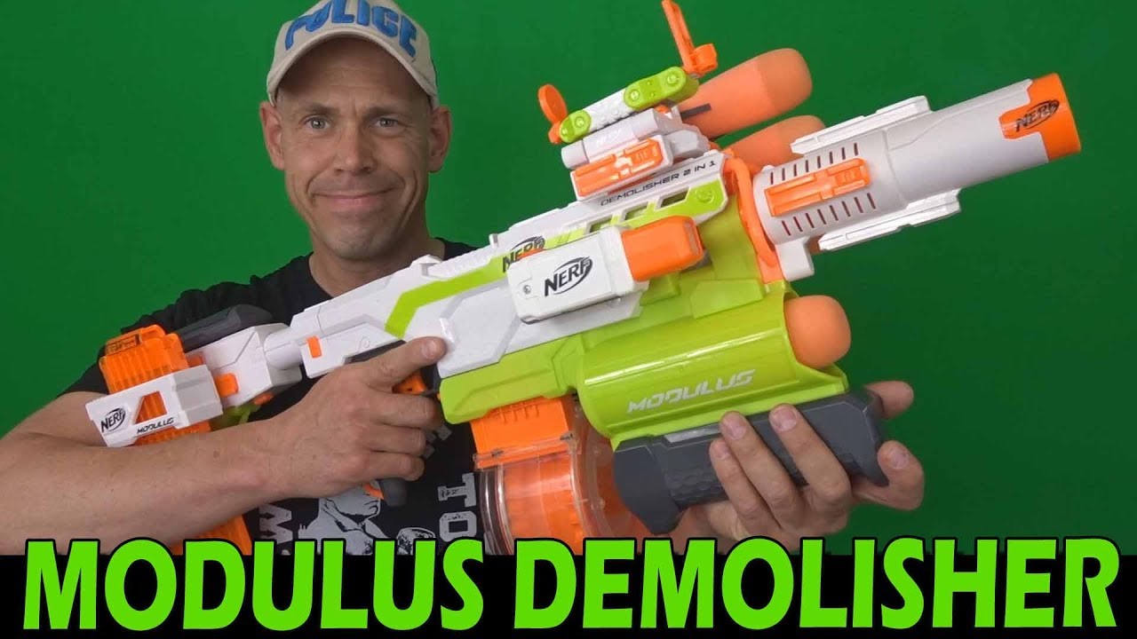 NERF MODULUS DEMOLISHER ULTIMATE CUSTOMIZER PACK [Vorstellung]