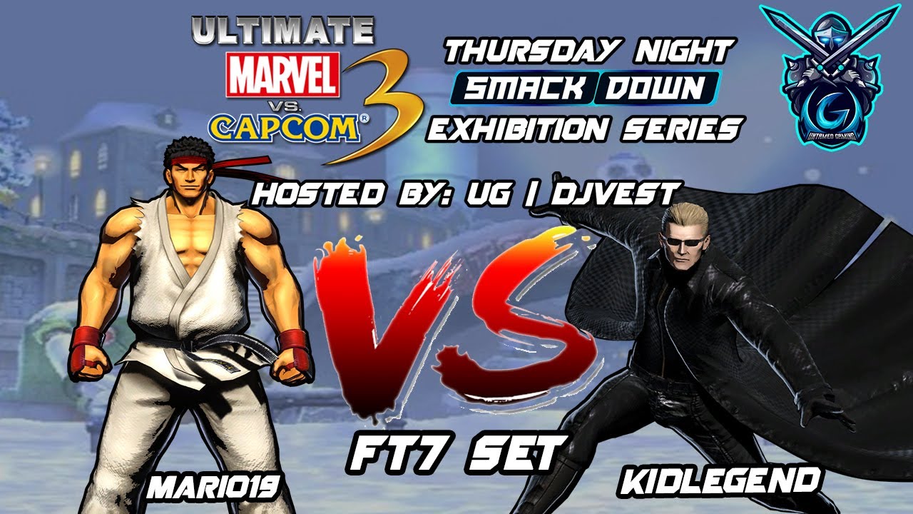 UMVC3 Thursday Night Smackdown Exhibition Series - Mario19 VS KidLegend FT7 Set