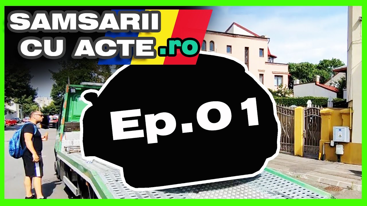 Samsarii cu Acte Ep. 01 | Wheeler Dealers Romania | Inspectia masinii dupa livrarea de la licitatie