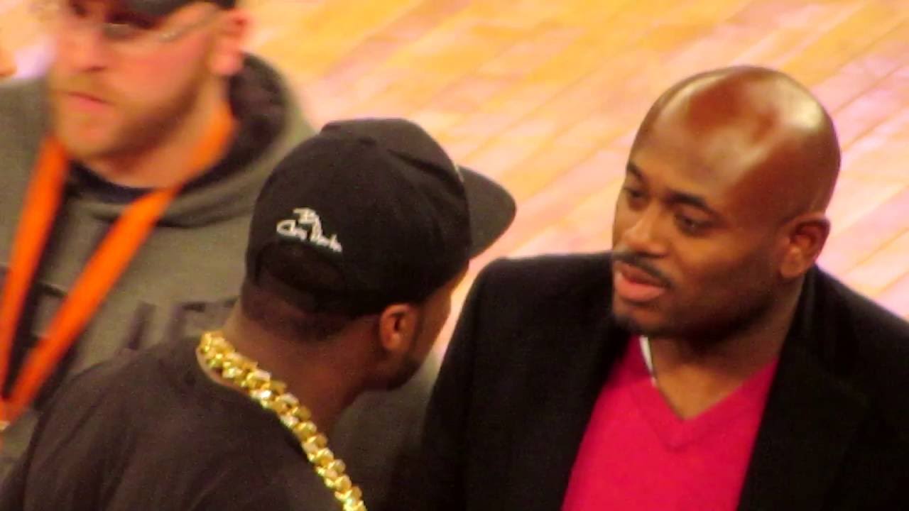 [OFFICIAL VIDEO] 50 CENT BEEF with STEVE STOUT and POWER CAST @ KNICKS Warriors game