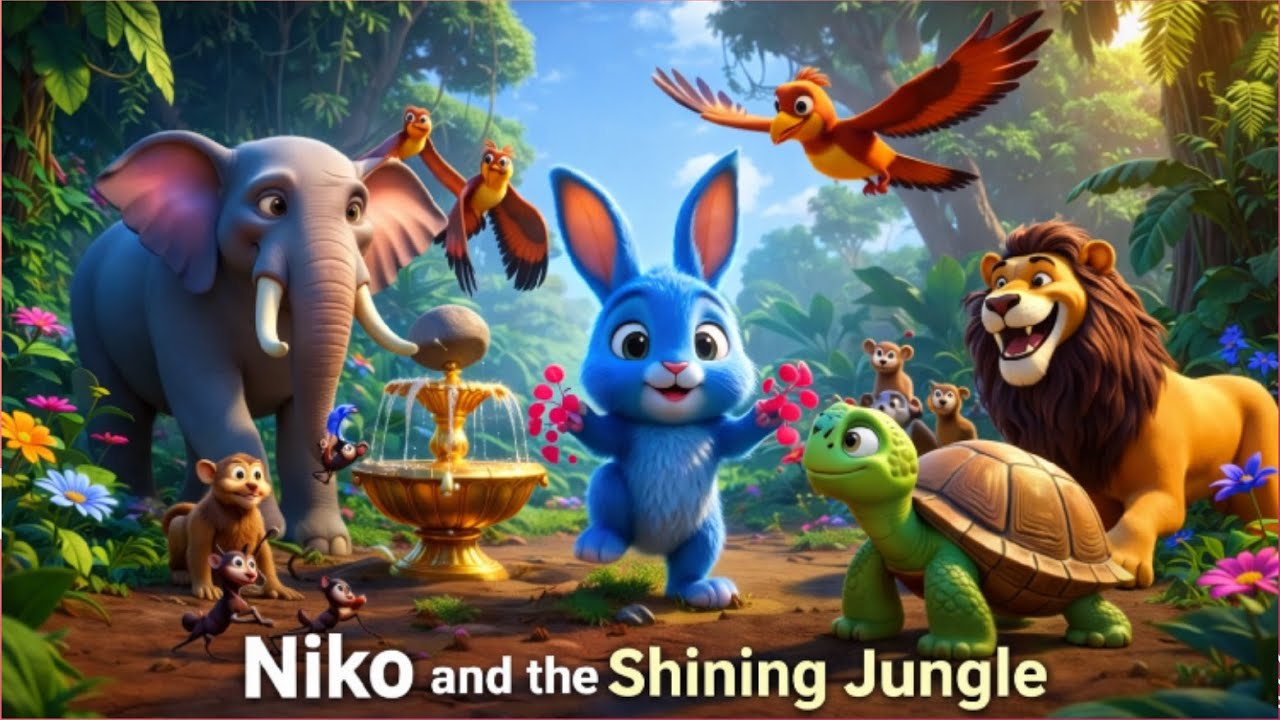 Niko and the Shining Jungle | Kids Cartoon Story