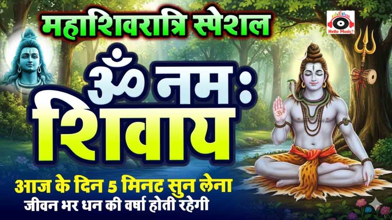 LIVE: ॐ नमः शिवाय धुन | Om Namah Shivaya ShivDhun | NonStop ShivDhun | Daily Mantra