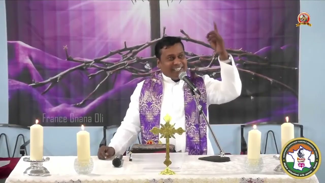 தவக்கால சிறப்பு தியானம் புனித பெர்னதெத் ஆலயம், Paris, France | Fr. Albert